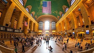 Walking Tour of Grand Central Terminal — New York City 【4K】🇺🇸 [upl. by Churchill]