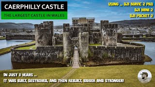 Caerphilly Castle  The Largest in Wales 2nd in Britain [upl. by Nameerf]