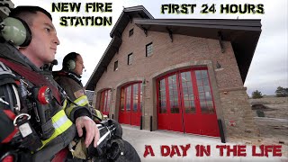 First 24 Hours in a New Fire Station  A Day in the Life [upl. by Leafar839]