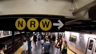 ⁴ᴷ The Busiest NYC Subway Station Times Square–42nd StreetPort Authority Bus Terminal [upl. by Darlleen]