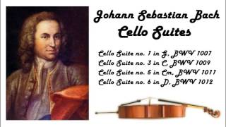 Johann Sebastian Bach  Cello suites in 432 Hz great for reading or studying [upl. by Soilissav699]