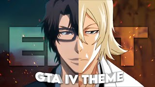 Aizen x Urahara  GTA IV Theme Edit [upl. by Yenial699]